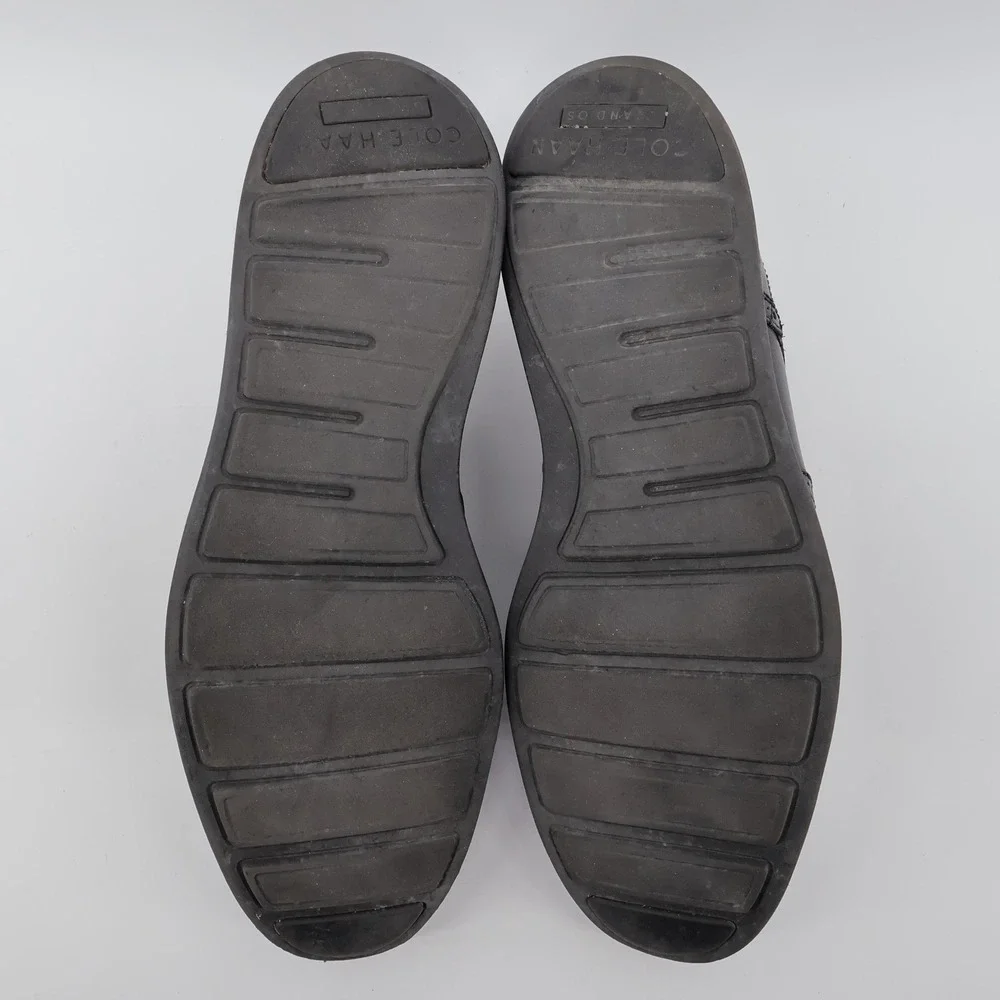 Cole Haan Original Grand Wingtip Oxford Black Mens‎ 11.5 M